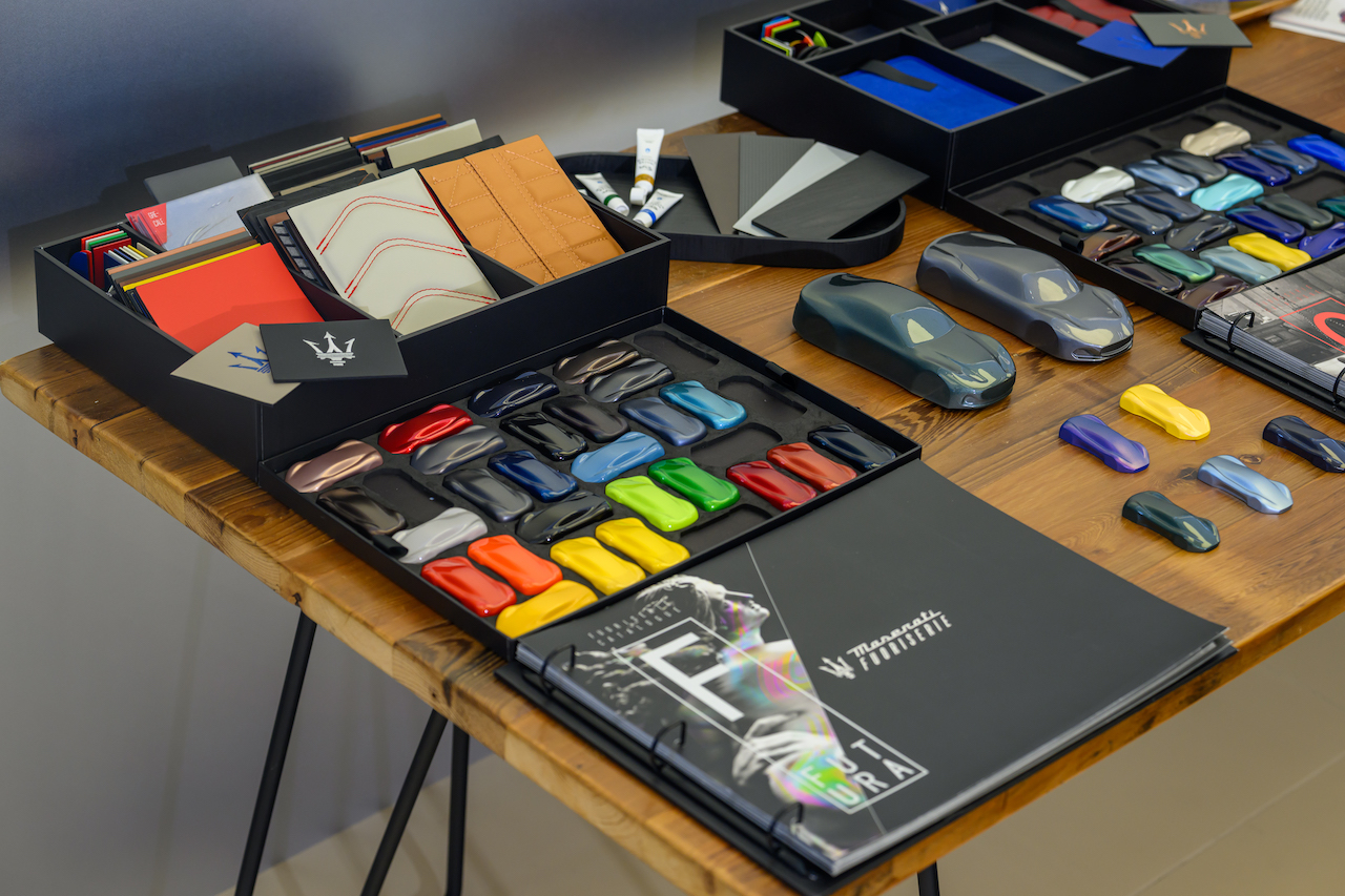 【新聞圖片 19 】 Maserati Fuoriserie 訂製計畫從車身塗裝、輪圈樣式、煞車卡鉗、外觀細節至內裝材質配置，皆由專屬設計團隊與車主共同打造